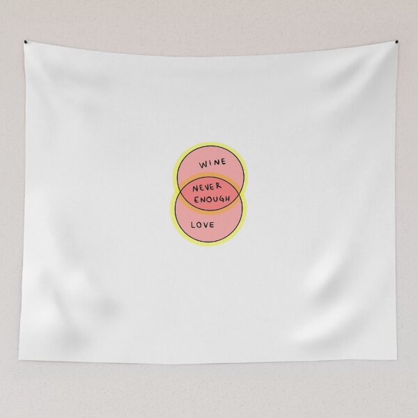 Item preview, Circles wine love never enough designed and sold by bdoraz.