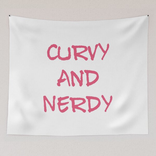 Item preview, Curvy and Nerdy designed and sold by RiseandShineTee.