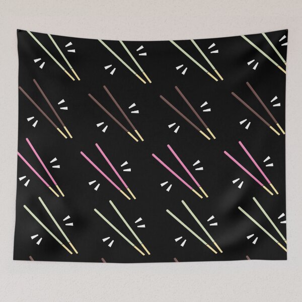 Item preview, Chocolate Strawberry Matcha Pocky Flavor Pattern designed and sold by LemonCinammon.
