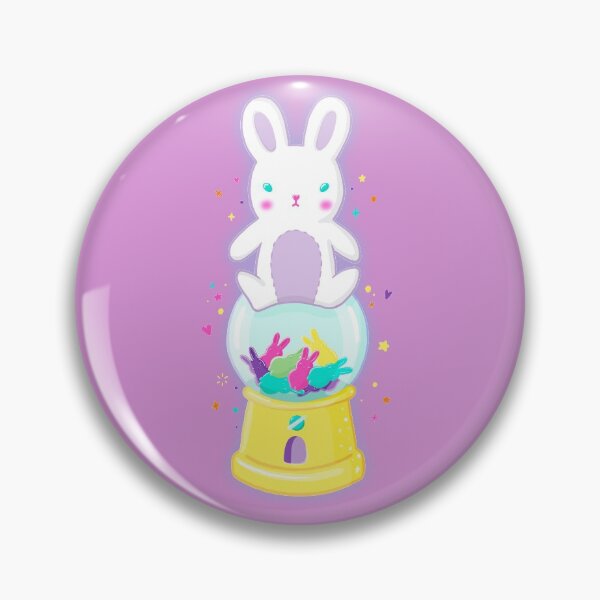 Item preview, Pink Gumball Machine Bunny designed and sold by bunnyjanie.