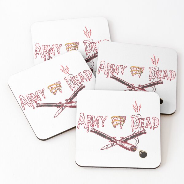 Item preview, army of dead and knives and cigars and bomb designed and sold by Akh Media.