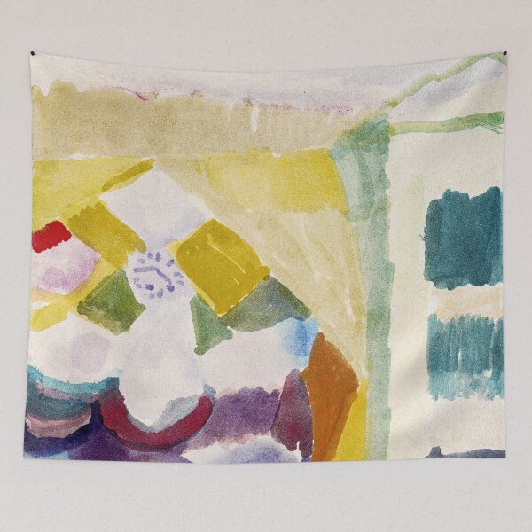 Item preview, Interieur mit der Uhr (Interior with the Clock) (1913) by Paul Klee designed and sold by digitalvintage.