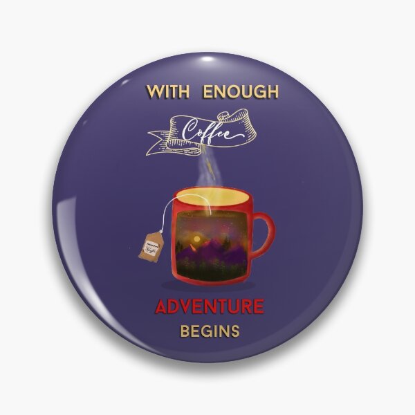 Item preview, Con suficiente café, comienza la aventura designed and sold by Asma  Aziz.