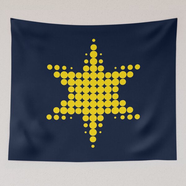 Item preview, STAR / Gold Dotted Raster / Minimalistic Art designed and sold by in-vectors.