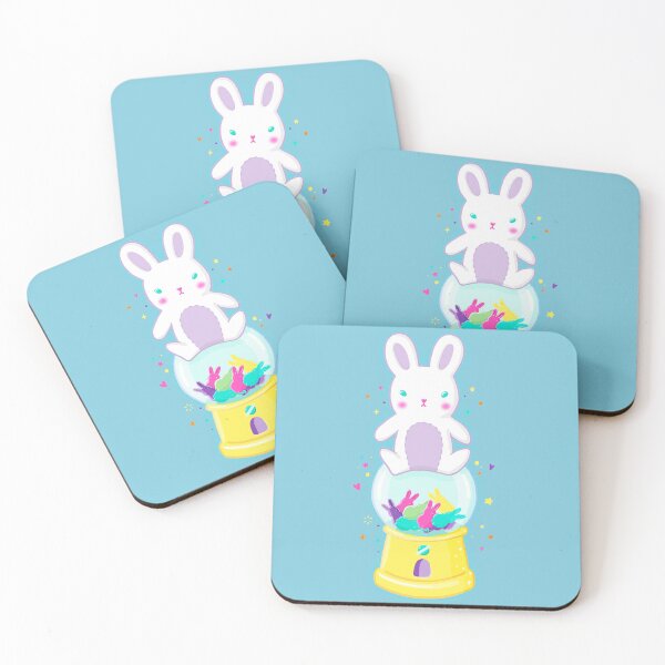 Item preview, Blue Gumball Machine Bunny designed and sold by bunnyjanie.