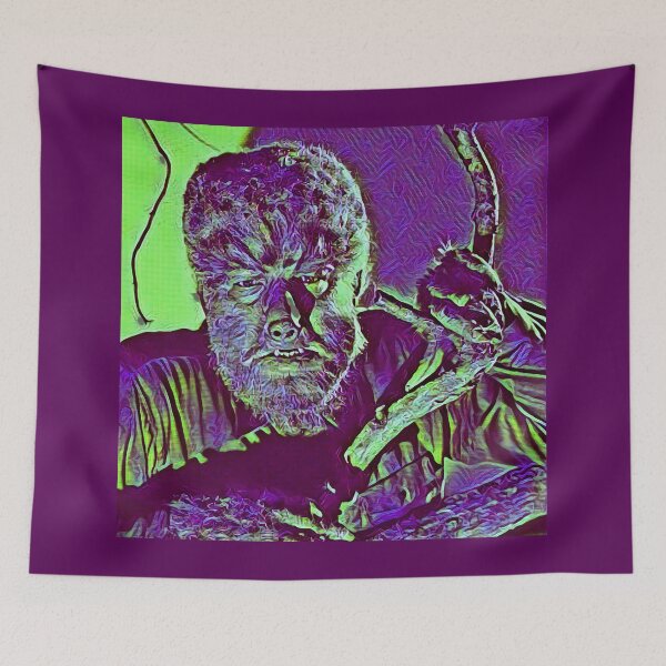 Artikelvorschau, Cheney Wolf Man - Tyrian Purple entworfen und verkauft von deusrex007.