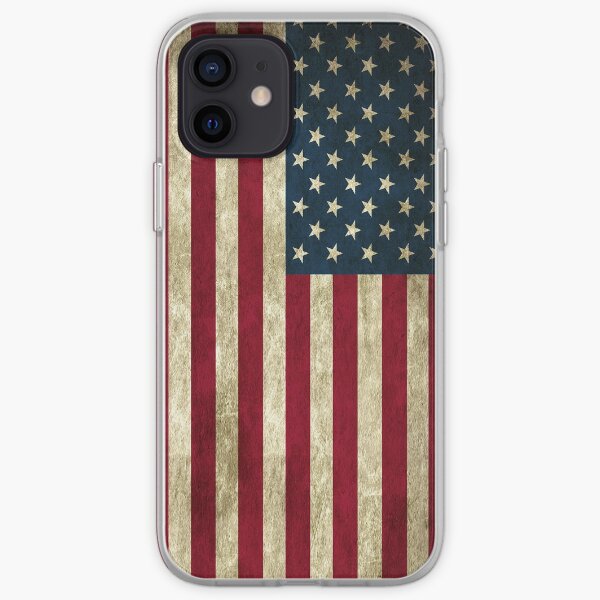 American flag case iPhone Soft Case
