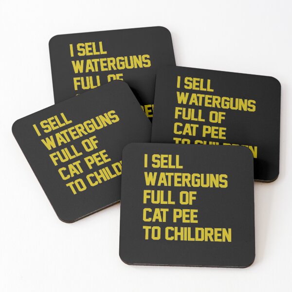 Item preview, I sell waterguns full of cat pee to children designed and sold by ElsieUnderwood.