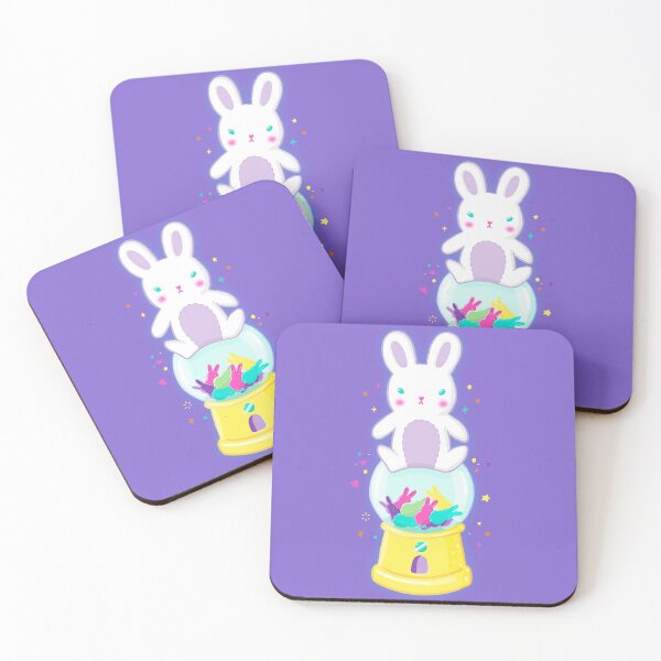 Item preview, Purple Gumball Machine Bunny designed and sold by bunnyjanie.