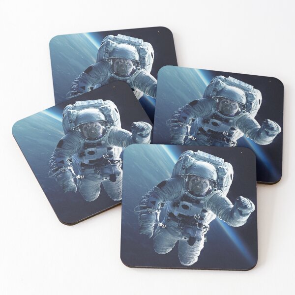 Item preview, A Pug in space designed and sold by Sirpixalot.