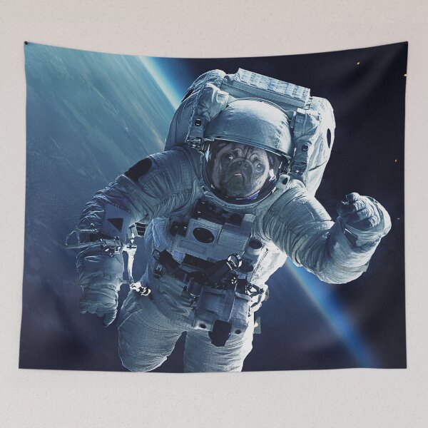 Item preview, A Pug in space designed and sold by Sirpixalot.
