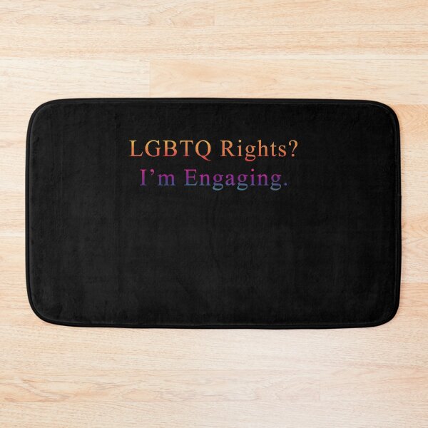 Item preview, LGBTQ Rights I'm Engaging designed and sold by ElsieUnderwood.