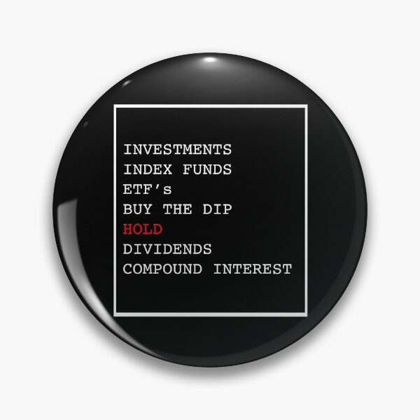 Item preview, Investment strategy fire dividends buy the dip eft compound interest list design designed and sold by CreatedbyJR.