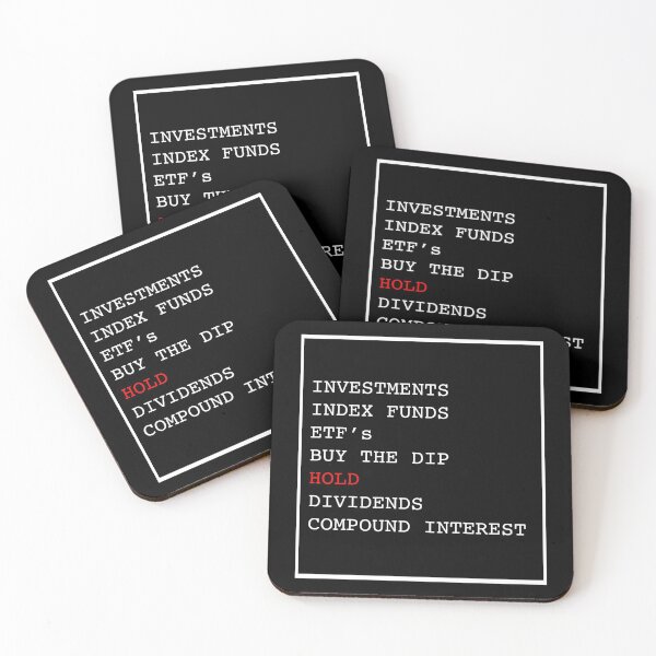 Item preview, Investment strategy fire dividends buy the dip eft compound interest list design designed and sold by CreatedbyJR.