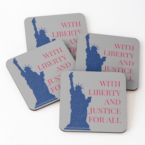 Item preview, LIBERTY AND JUSTICE FOR ALL | United states of America - Patriotic designed and sold by GaterStitch.