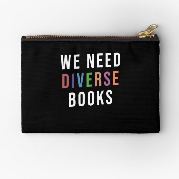 We need diverse books Zipper Pouch