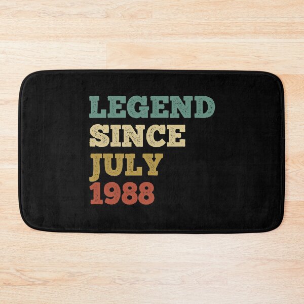Item preview, vintage 1988 t shirt, 33rd birthday shirt, july birthday, july birthday shirt designed and sold by T-DESIGNEDZ.