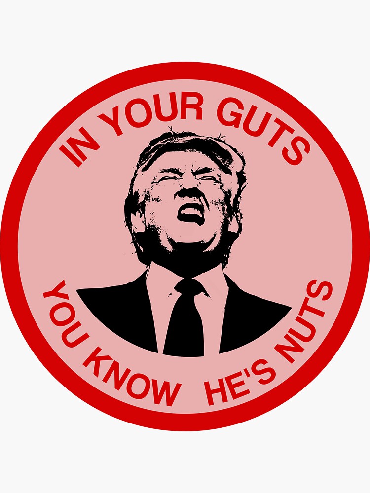 In Your Guts, You Know He's Nuts (Trump Mocking) by rwterry