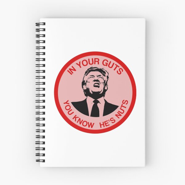 Item preview, In Your Guts, You Know He's Nuts (Trump Mocking) designed and sold by rwterry.