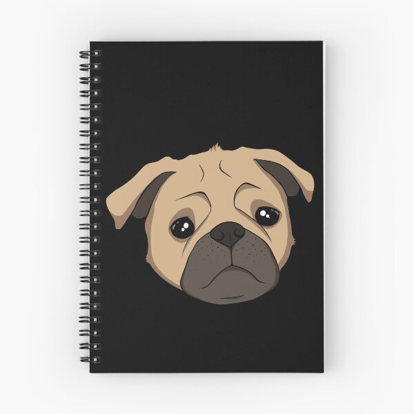 Item preview, Cute Pug Face designed and sold by Celiina.