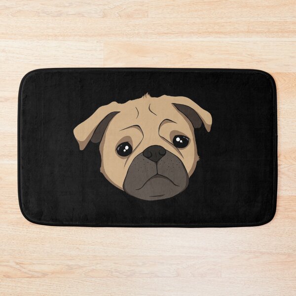 Item preview, Cute Pug Face designed and sold by Celiina.