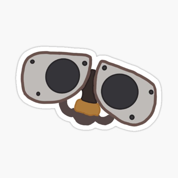 "Walle’s eyes" Sticker for Sale by Erynvilla Redbubble