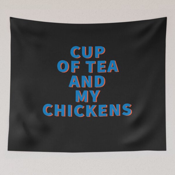 Item preview, Cup of Tea and My Chickens designed and sold by ProtonProject.