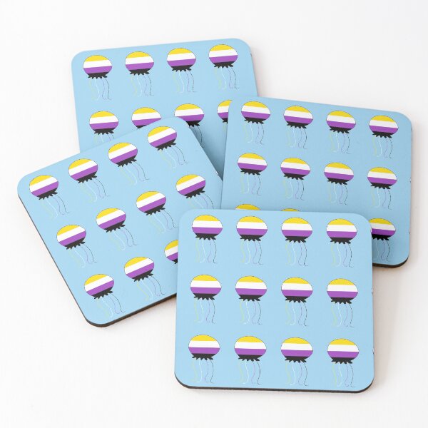 Item preview, nonbinary jellyfish designed and sold by phantomflame03.