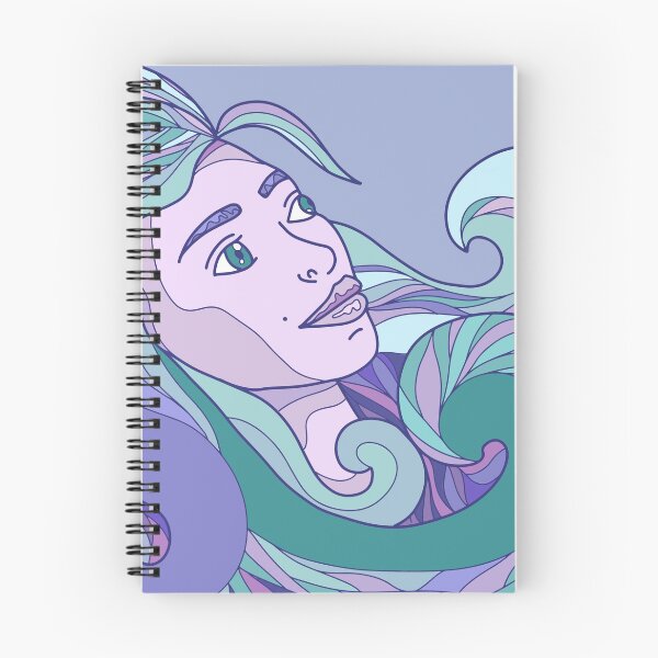 Item preview, Blue Woman Portrait designed and sold by shmumpkin.