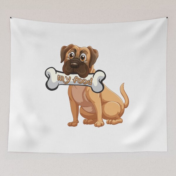 Item preview, dog and bone designed and sold by RONYON.