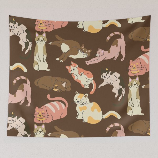 Item preview, Cats Pattern designed and sold by Veriepear.