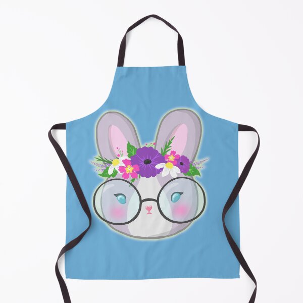 Item preview, Blue Floral Bunny designed and sold by bunnyjanie.