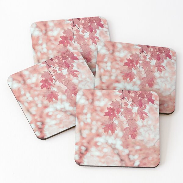 Item preview, Pink, Peach, and Coral Maple Leaves designed and sold by Brooke T Ryan Photographic Art.