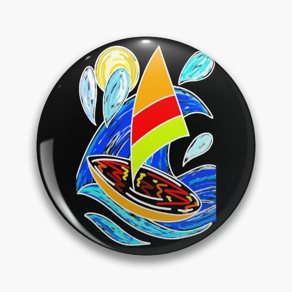 Item preview, My First Surfboard, Hand Drawn Summer Design designed and sold by orangeblue21.