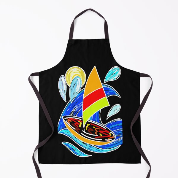 Item preview, My First Surfboard, Hand Drawn Summer Design designed and sold by orangeblue21.