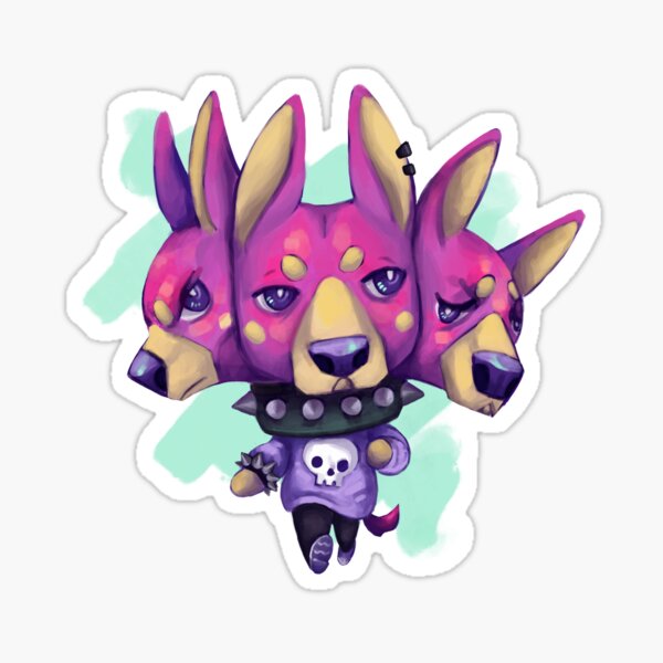 Cerberus Crossing Sticker