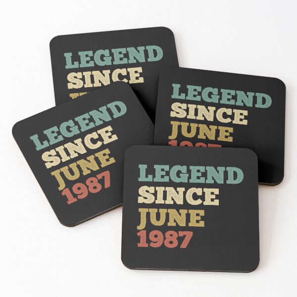 Item preview, vintage 1987 t shirt, 34th birthday shirt, june birthday, june birthday shirt designed and sold by T-DESIGNEDZ.