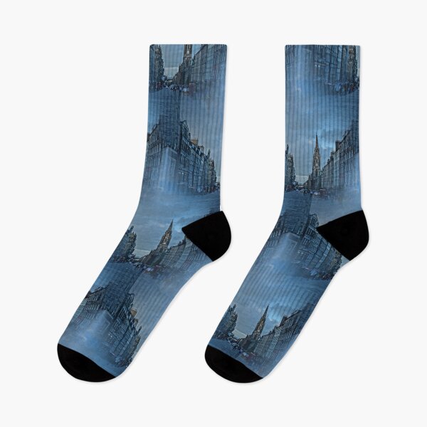Item preview, Edinburgh at Dusk designed and sold by MJDiesl.