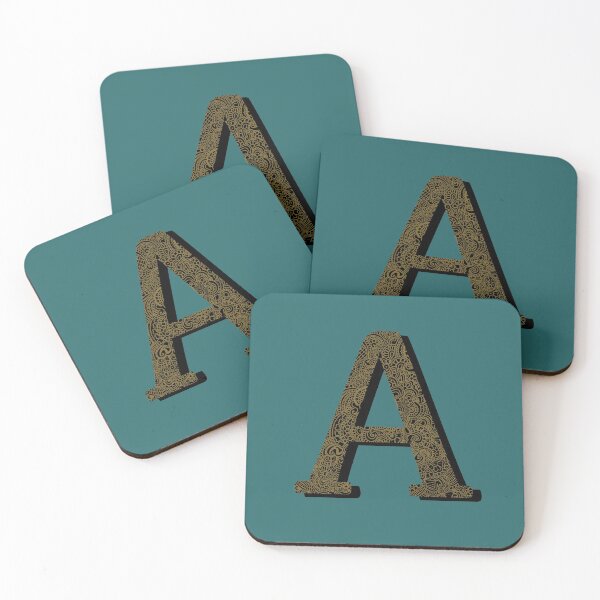 Item preview, A - Monogram  designed and sold by jasleenM.