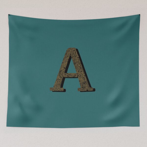 Item preview, A - Monogram  designed and sold by jasleenM.