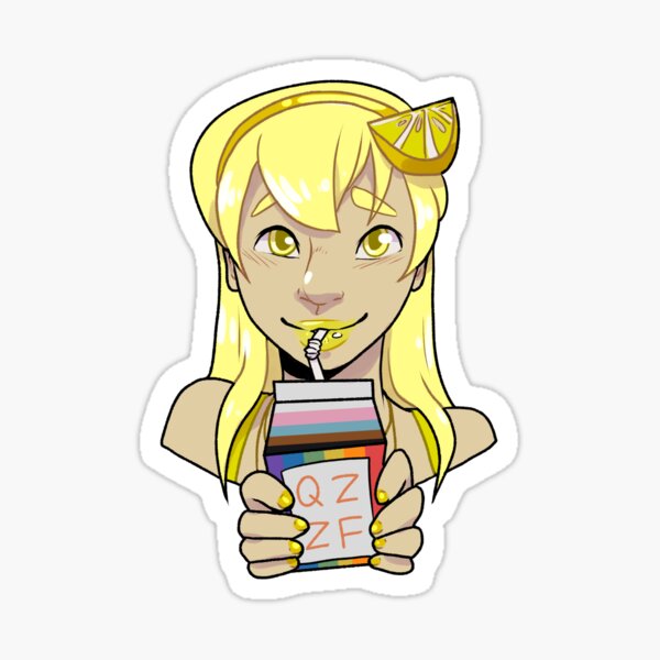Lemon Juice Sticker