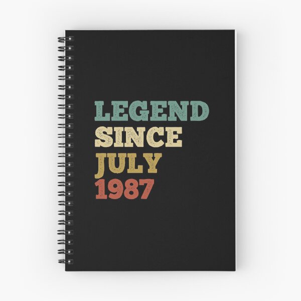Item preview, vintage 1987 t shirt, 34th birthday shirt, july birthday, july birthday shirt designed and sold by T-DESIGNEDZ.