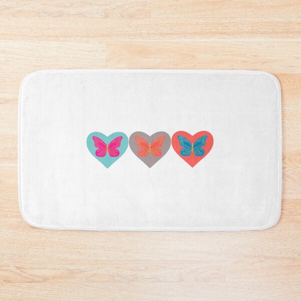 Item preview, three butterfly hearts designed and sold by mollsdesignss.