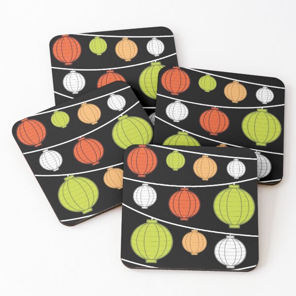 Item preview, Lanterns | Green Orange White designed and sold by Wintre2.