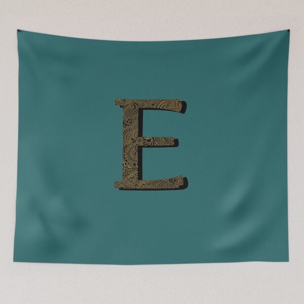 Item preview, E - Monogram  designed and sold by jasleenM.