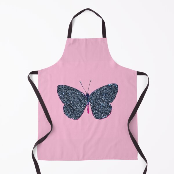 Artikelvorschau, rosa funkelnder Schmetterling entworfen und verkauft von mollsdesignss.