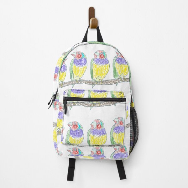 Item preview, Four gouldian finch birds designed and sold by orangerinka.