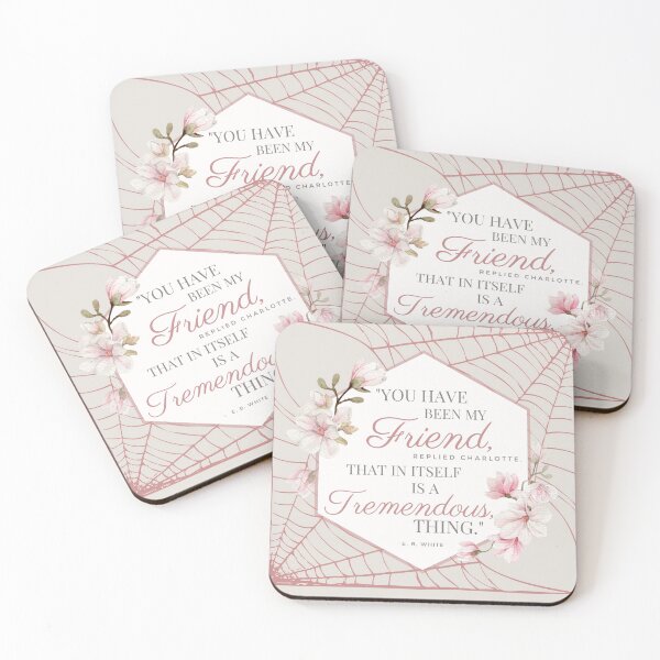 Item preview, Charlotte's Web Quote "You have been my friend..." designed and sold by shelbyjoffrion.