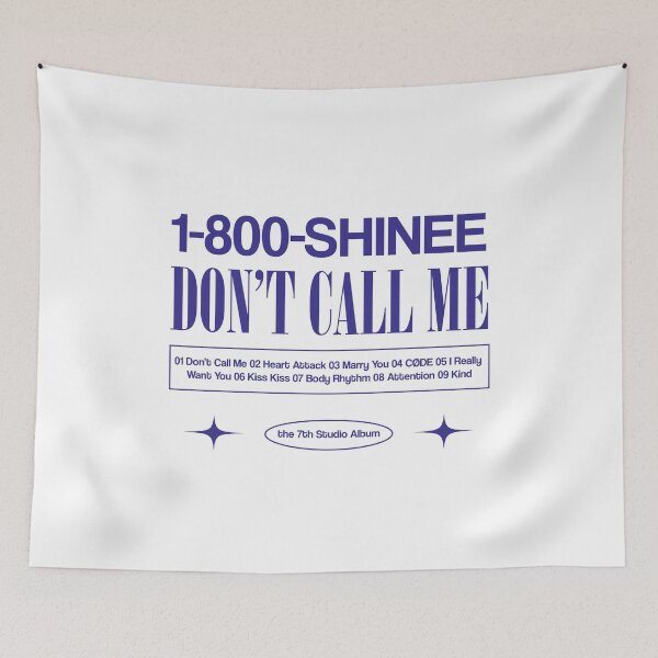 Item preview, 1-800-SHINEE Don't Call Me designed and sold by theFandomPrynt.