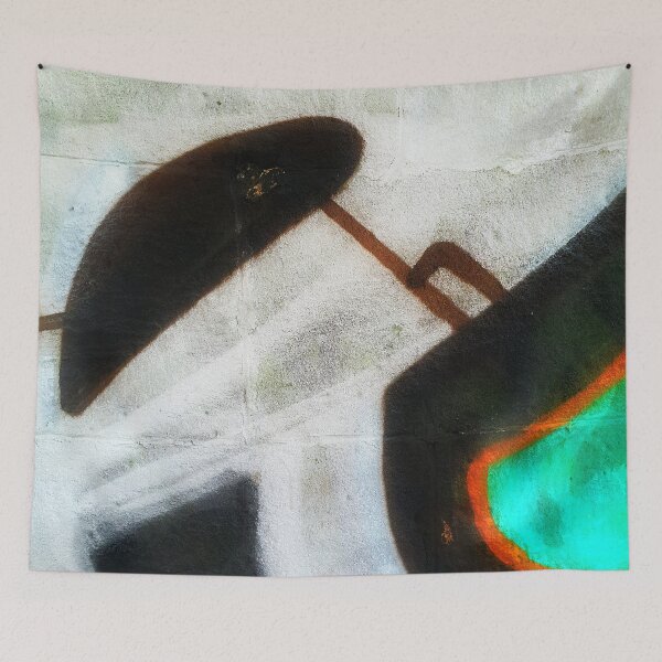 Item preview, Street Art No. 5 (detail; bird with H) designed and sold by Rainer Kristuf.